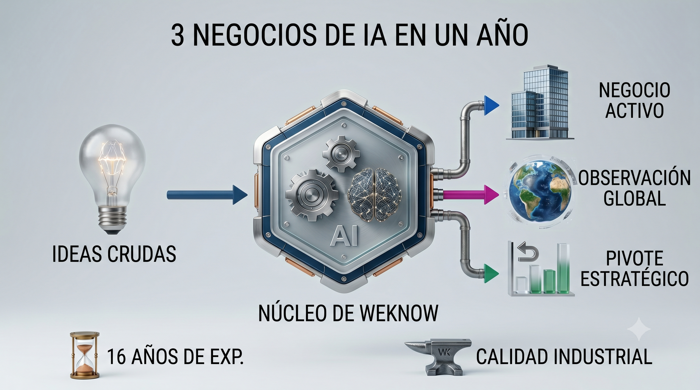 Caso de estudio: weKnow Inc como incubadora de negocios